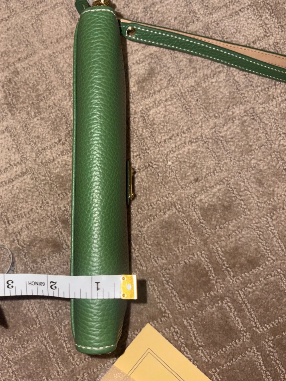 Dooney and Bourke large zip around wallet in Lucca leather